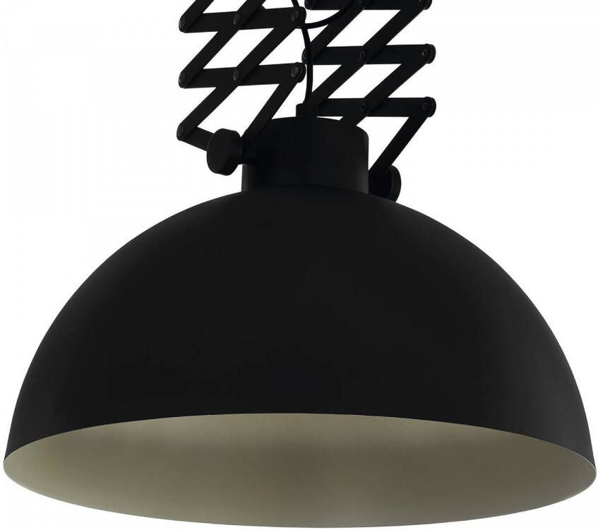 EGLO Donington Plafondlamp E27 Ø 45 cm Zwart Crème - Foto 1