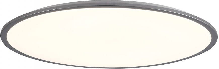 Brilliant Leuchten Ledscherm Jamil Ø 58 cm dimbaar CCT 3400 lm afstandsbediening wit zilverkleur (1 stuk) - Foto 1