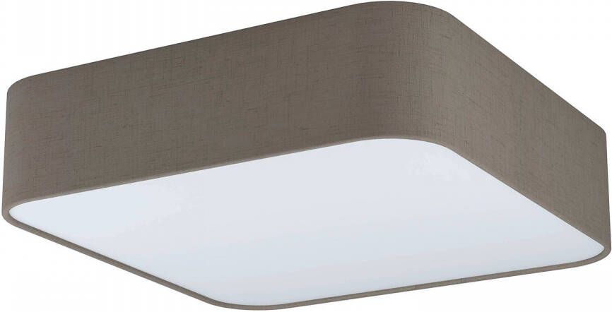 EGLO  Pasteri Square Plafondlamp - E27 - 57 5 cm - Wit Taupe - Foto 1