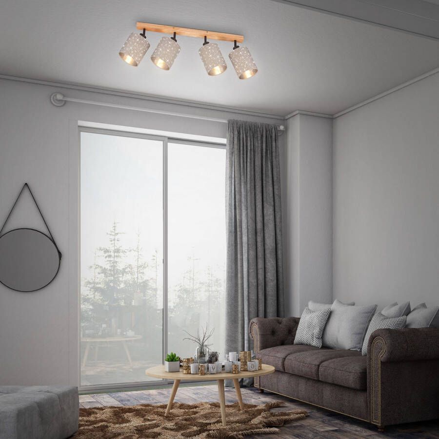 Briloner Leuchten Ledplafondspot voor buiten STOFA