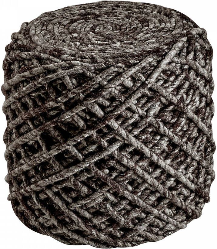 Obsession ZitHocker My Royal Pouf rond ø 40 cm hoogte 40 cm met de hand gemaakt woonkamer & slaapkamer (1 stuk)