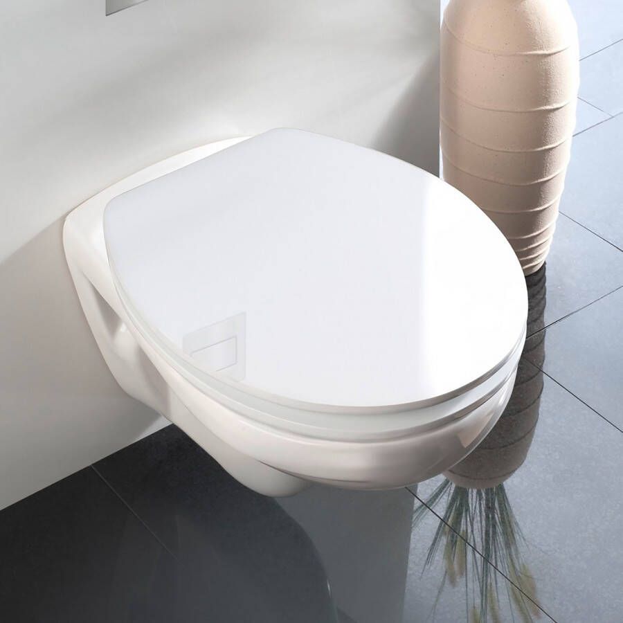 Wenko Toiletzitting Hoogglans acryl Met soft-closemechanisme