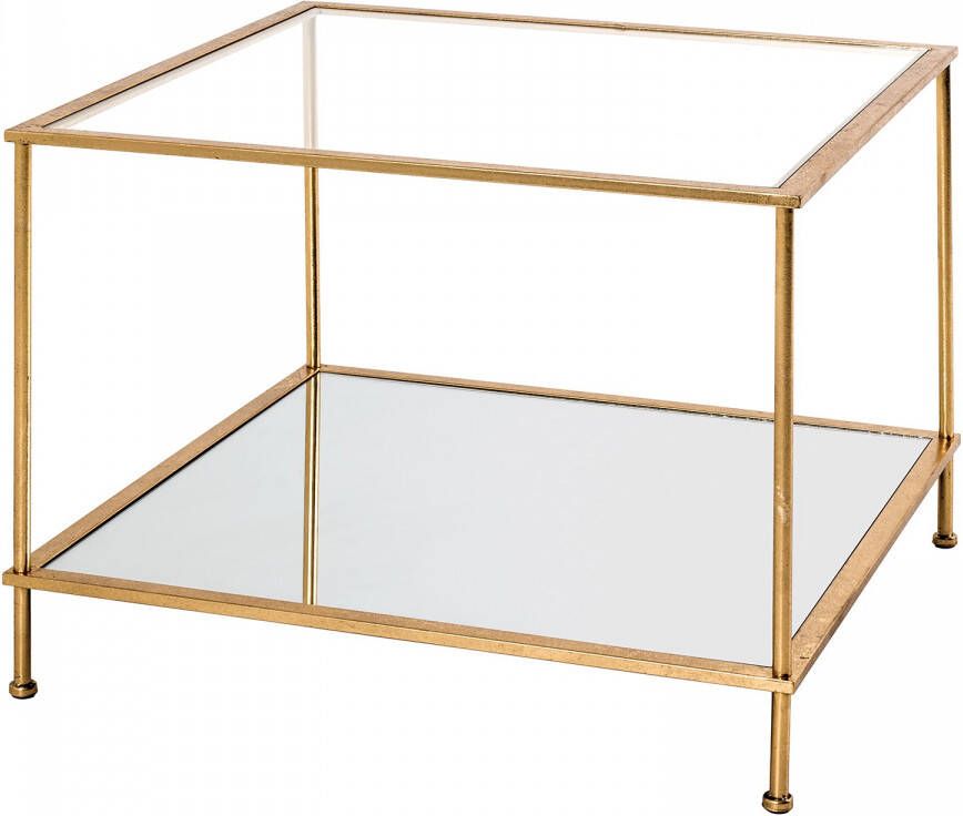 Haku Bijzettafel 60 x 60 x 45 cm Goud-design - Foto 2