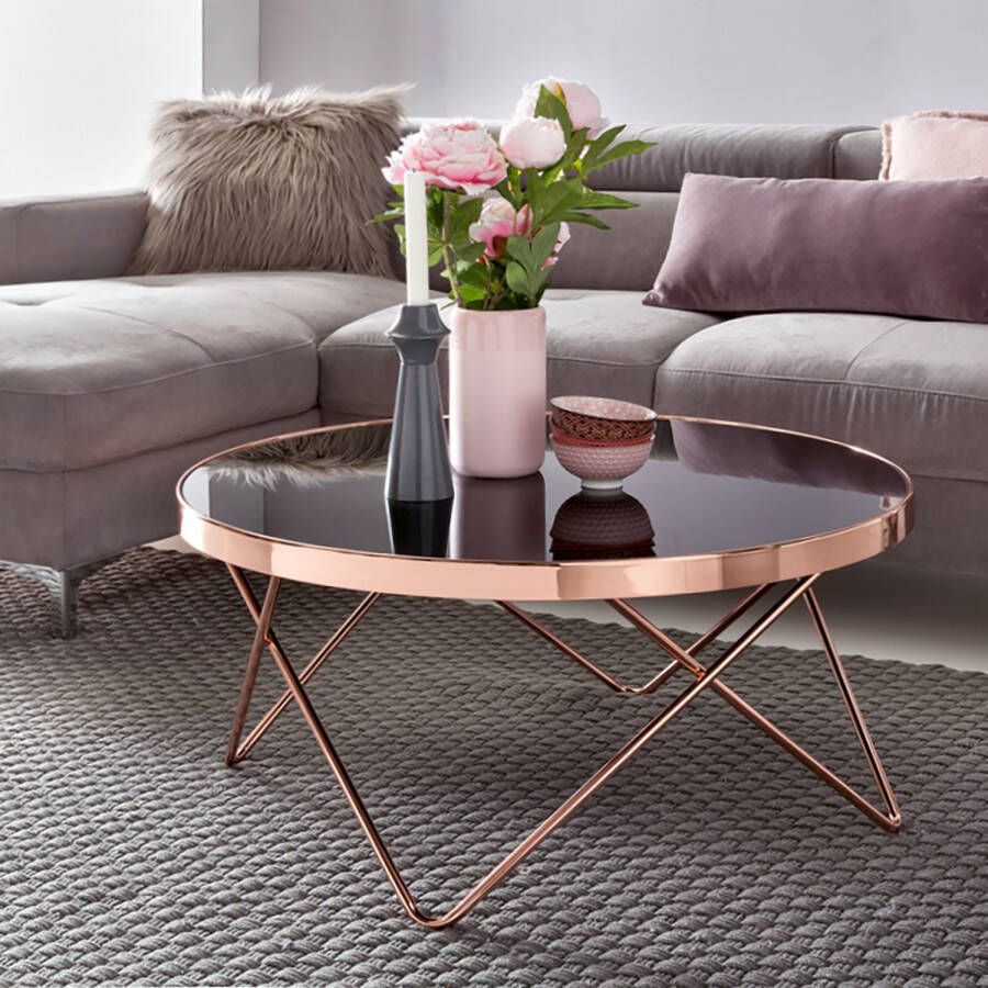 Sky Style Gate39 Jassa 82 x 82 Salontafel Koper