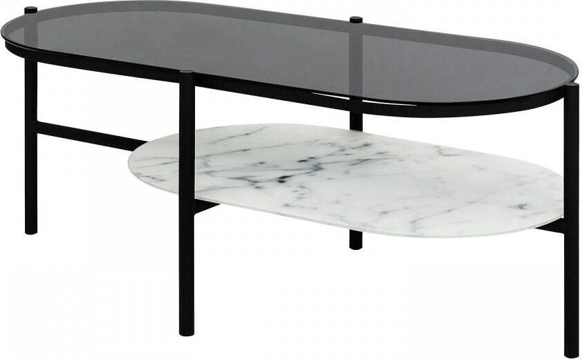 Leen Bakker Salontafel Evisa zwart 45x115 3x55 5 cm - Foto 1