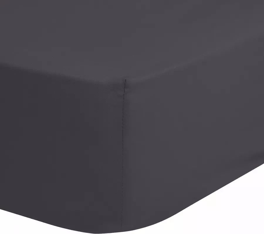 Hip Hoeslaken in mt. 90x200 140x200 of 180x200 cm 100% katoen mako-satijn rondom elastiek tot 25 cm hoogte (1 stuk) - Foto 2