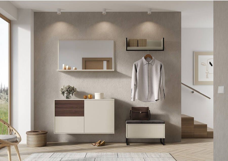 Germania Madeo Schoenenkast Cashmere Walnoot