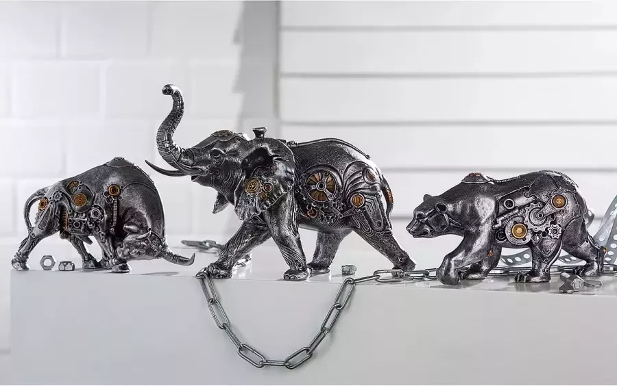 Casablanca by Gilde Dierfiguur Sculptuur Steampunk Elephant (1 stuk) - Foto 4