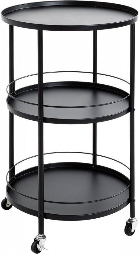 Haku Bijzettafel Ø45 x 75 cm Zwart - Foto 2