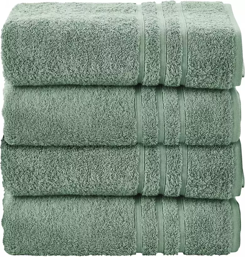 Done. Handdoekenset Daily uni 2x handdoeken (50x100 cm) & 2 douchehanddoeken (70x140 cm) (set 4 stuks) - Foto 3