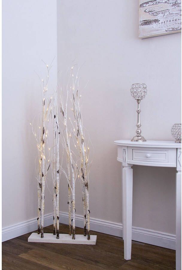 Myflair Möbel & Accessoires Led-boom Divid Roomdivider met talrijke warm witte leds