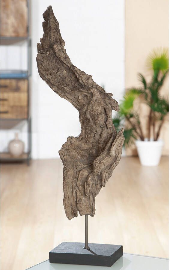 GILDE Decoratief object Boomwortel Hoogte 69 cm in drijfhout-look decoratief in eetkamer & woonkamer (1 stuk) - Foto 1