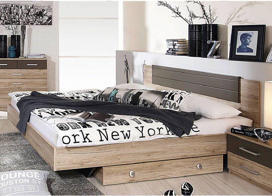 Home24 Slaapkamerset Barcelona(4 delig ) rauch Blue