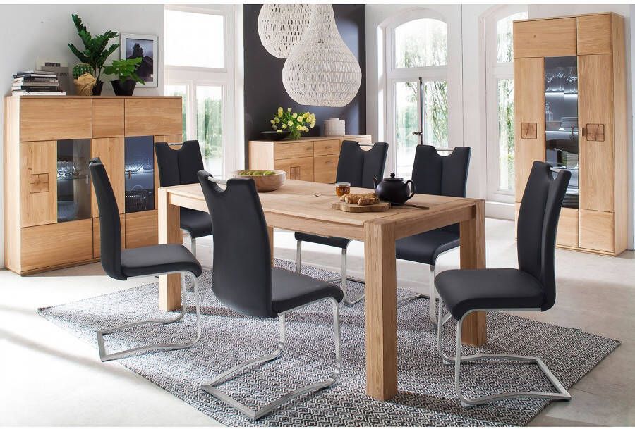 MCA furniture Vrijdragende stoel ARTOS Stoel tot 140 Kg belastbaar (set 2 stuks) - Foto 12