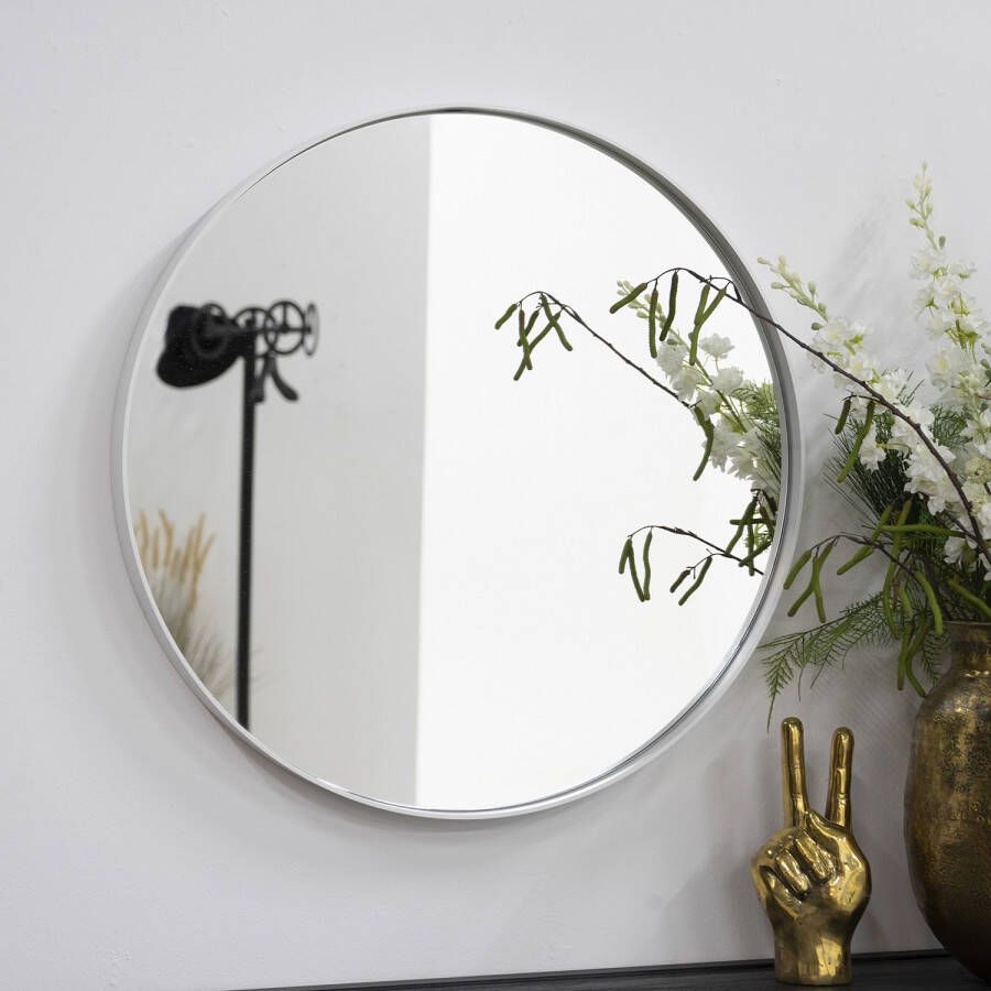 Spinder Design Donna Spiegel Ø 60 cm Wit