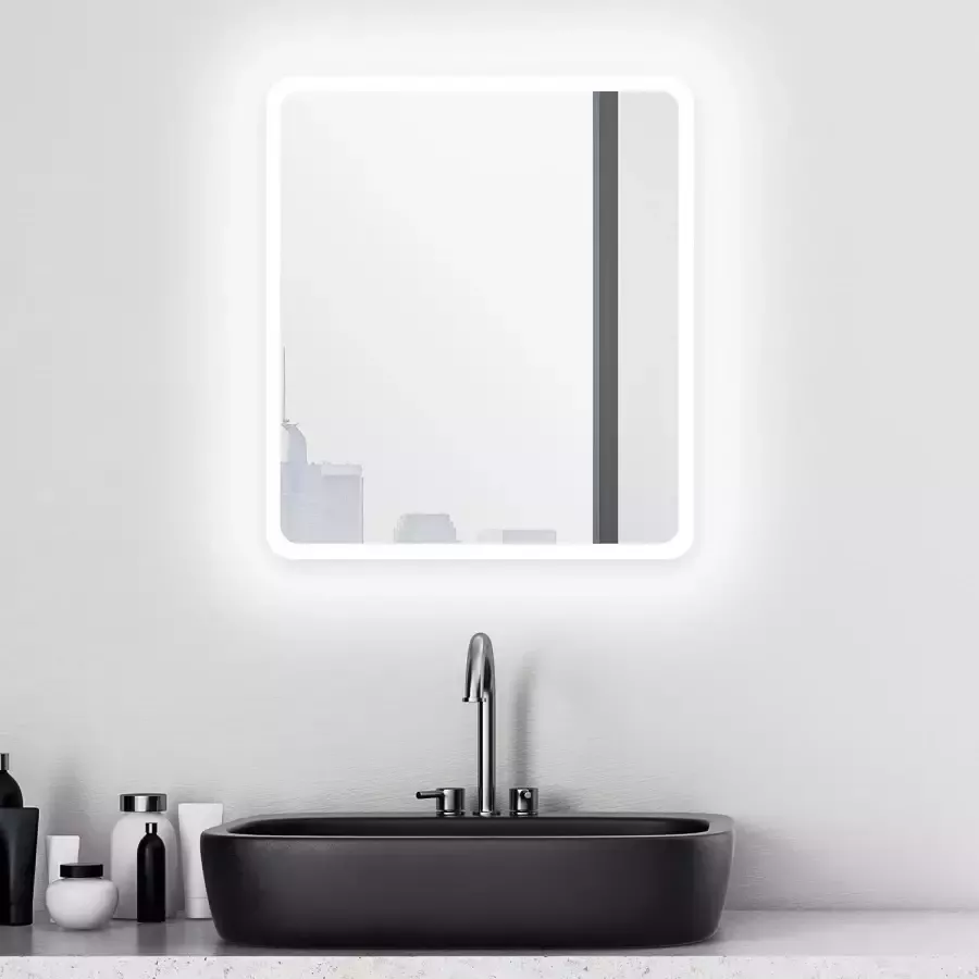 Talos Badspiegel Moon 40 x 45 cm design lichtspiegel - Foto 1