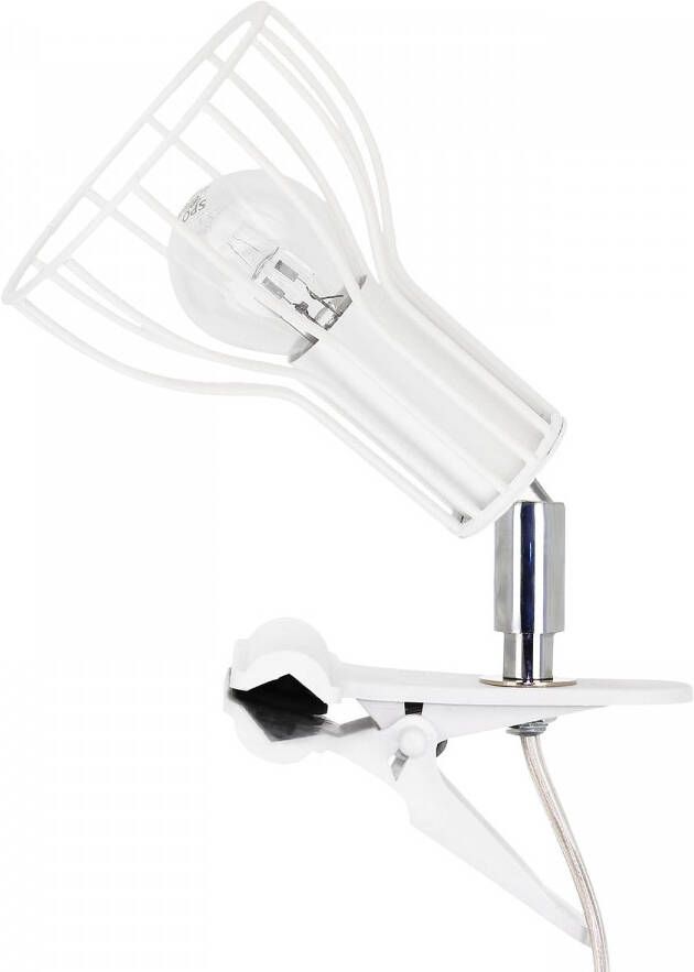 SPOT Light Klemlamp MEGAN Moderne klemlamp decoratieve scherm van metaal bijpassende LM E14