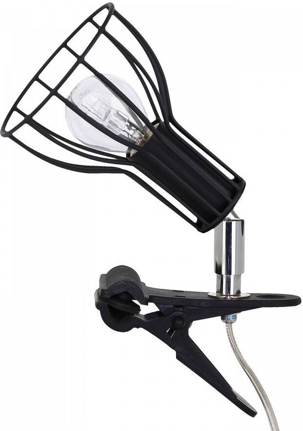 SPOT Light Klemlamp MEGAN Moderne klemlamp decoratieve scherm van metaal bijpassende LM E14