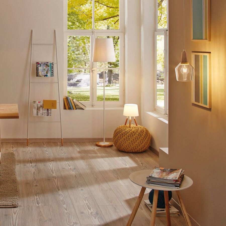 Paulmann Tafellamp Neordic Stellan max. 1x20W E27 Wit Hout 230V Stof Metaal (1 stuk)