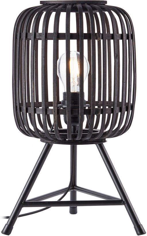 Brilliant tafellamp Woodrow zwart 30 cm Leen Bakker - Foto 2