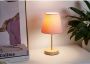 Pauleen Woody Rose Tafellamp hout roze - Thumbnail 2