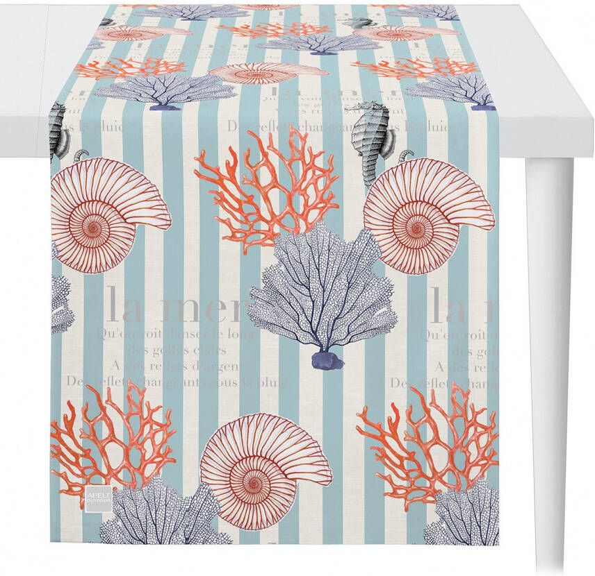 APELT Tafelloper 3982 outdoor zomerdecoratie zomer Digitaal drukwerk met vlekbescherming (1 stuk)