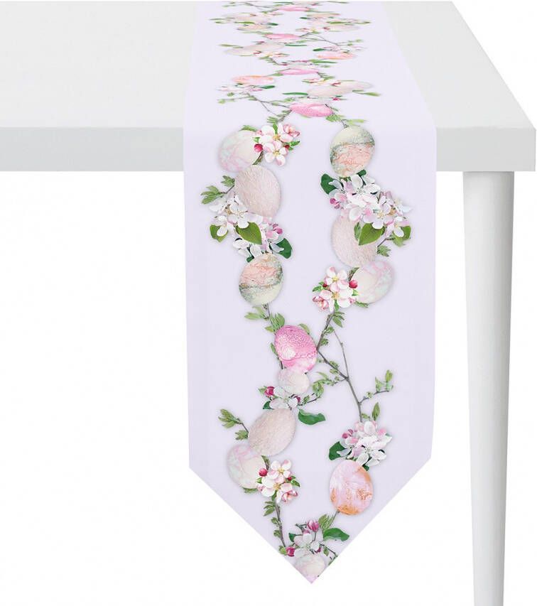 APELT Tafelband 6907 HAPPY EASTER paasdecoratie Pasen (1 stuk)