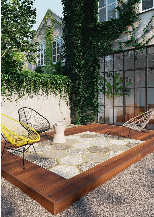 Leen Bakker Vloerkleed Camiri multikleur 160x230 cm