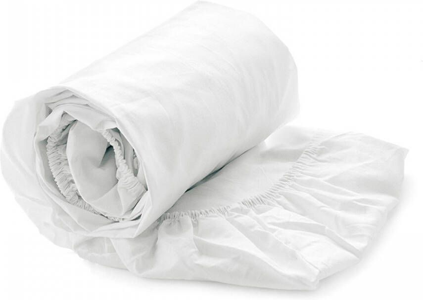 Heckett & Lane Elementi Topper Hoeslaken Katoen Satijn white