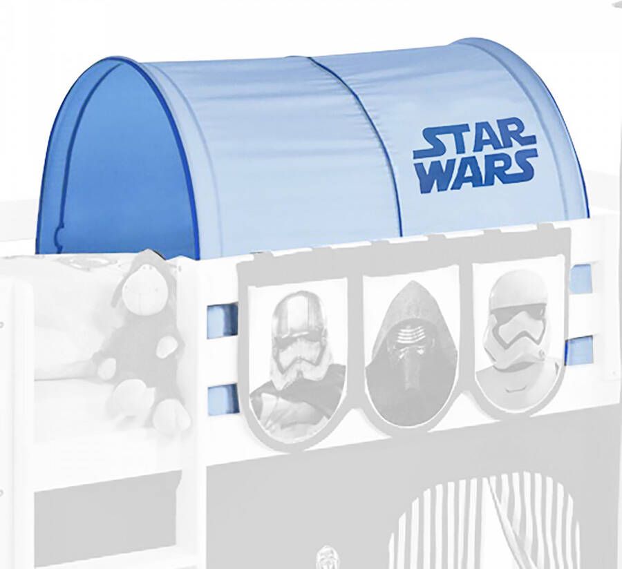 Lilokids Tunnel Star Wars Blauw voor halfhoogslaper
