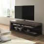 TemaHome TV Meubel Tv-meubel Delta 130cm Zwart; Grijs; Betonlook - Thumbnail 1