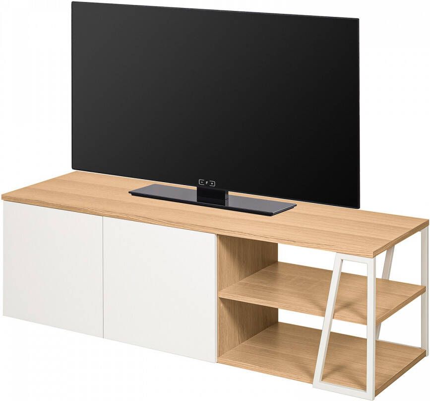TemaHome TV-meubel eiklook wit L=145 x B=45 x H= 45 cm