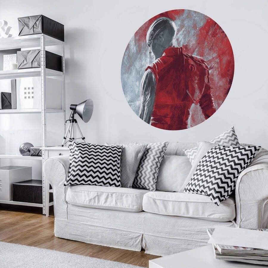 Komar Fotobehang Avengers Painting Nebula 125 x 125 cm (breedte x hoogte) rond en zelfklevend