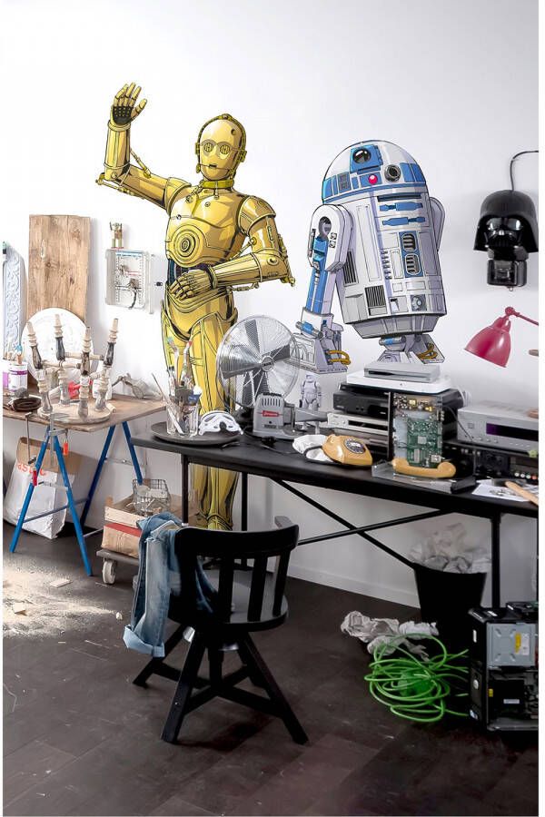 Komar Vliesbehang Star Wars XXL C-3PO 127 x 200 cm (breedte x hoogte) zelfklevend vlies (1 stuk) - Foto 4