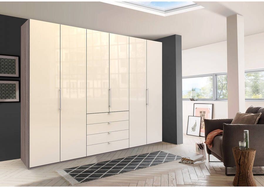 WIEMANN Kledingkast Loft Glazen front