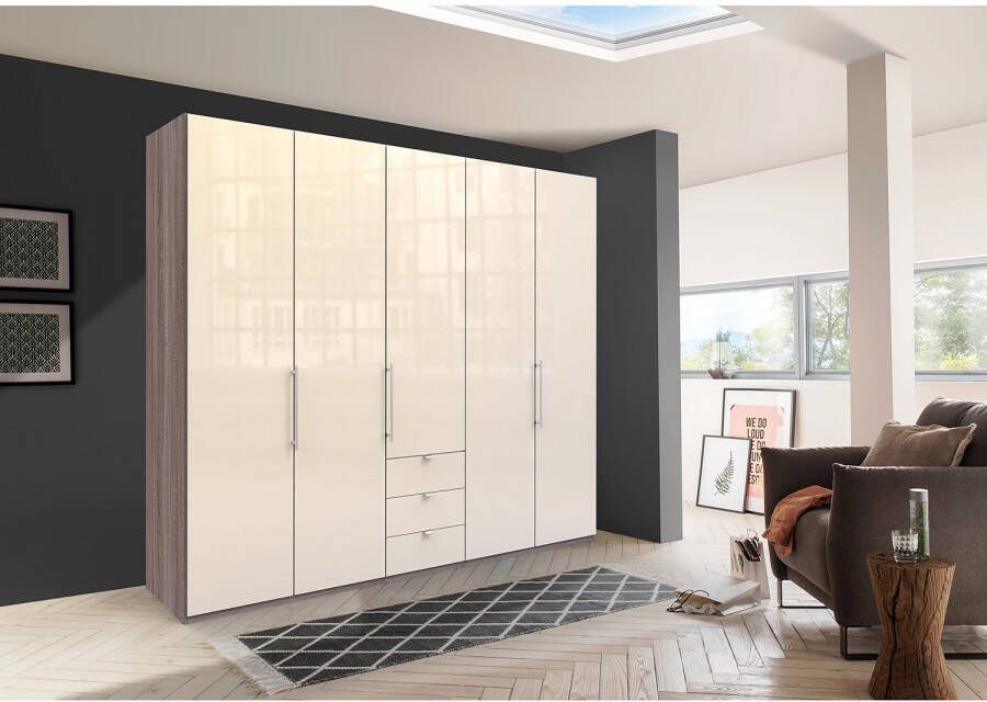 WIEMANN Kledingkast Loft Glazen front