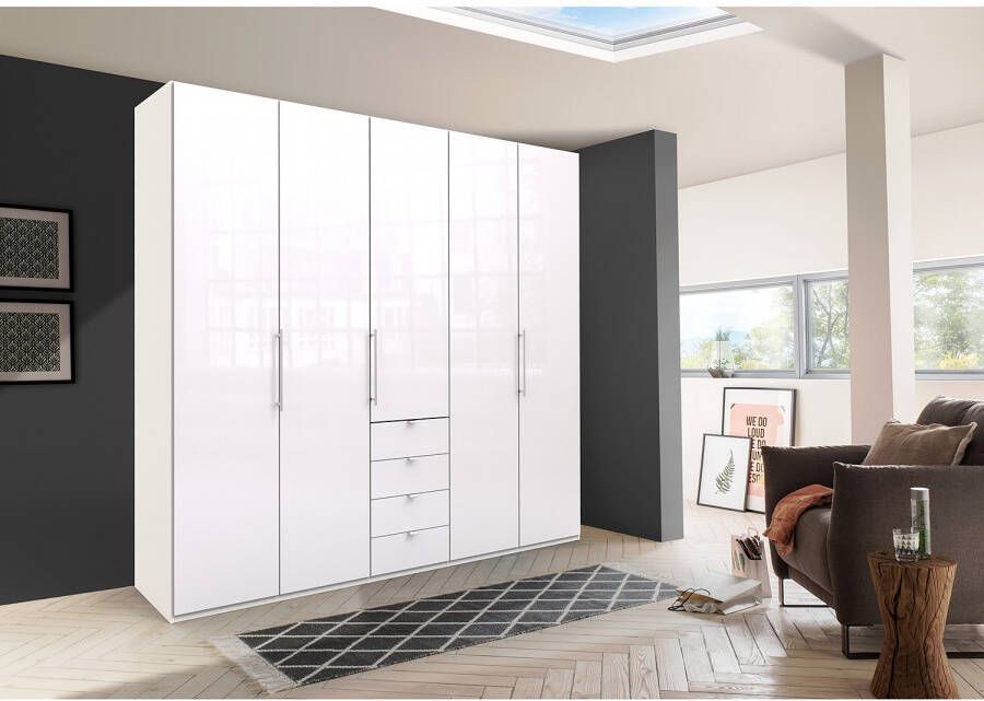 WIEMANN Kledingkast Loft Glazen front