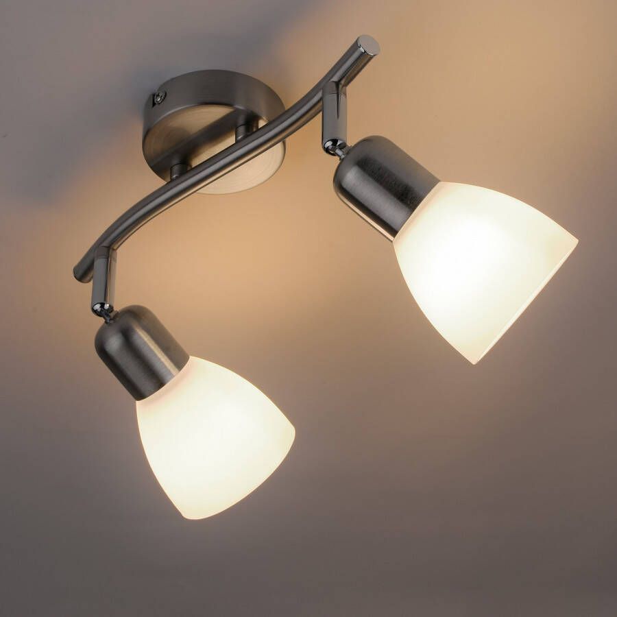 Home24 Wand & plafondlamp Karo II, Leuchten Direkt online kopen
