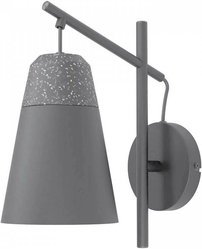 EGLO Canterras Wandlamp E27 32 cm Zwart Grijs Wit - Foto 5