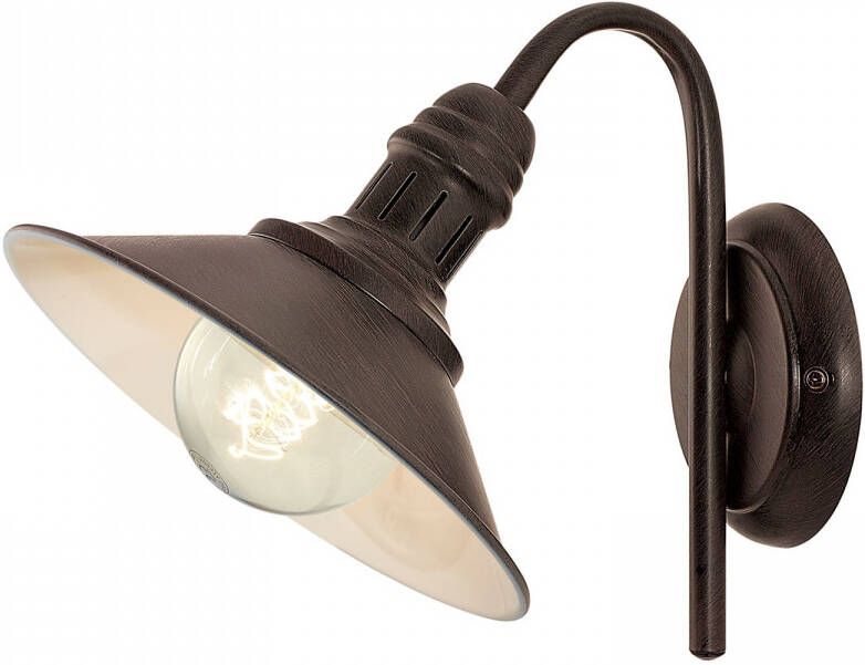 EGLO  Stockbury - Wandlamp - 1 Lichts - Antiek Bruin  Beige - Foto 6