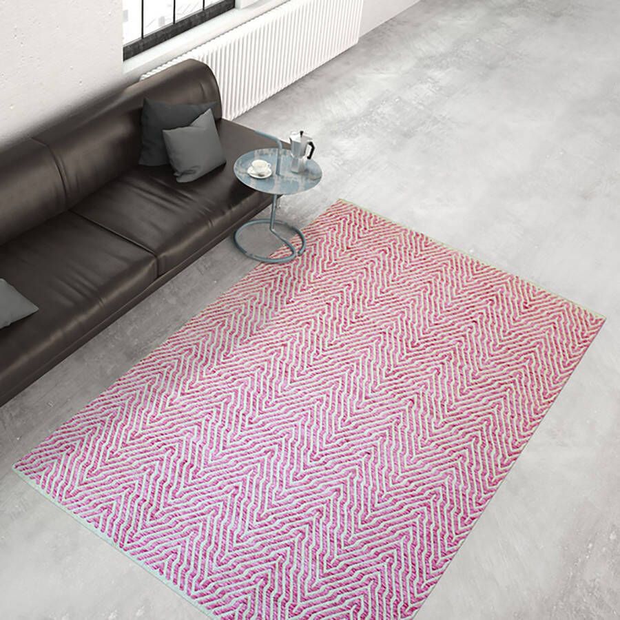 Kayoom Vloerkleed Aperitief 410 zachte haptiek pluizig geschikt voor allergieën & vloerverwarming