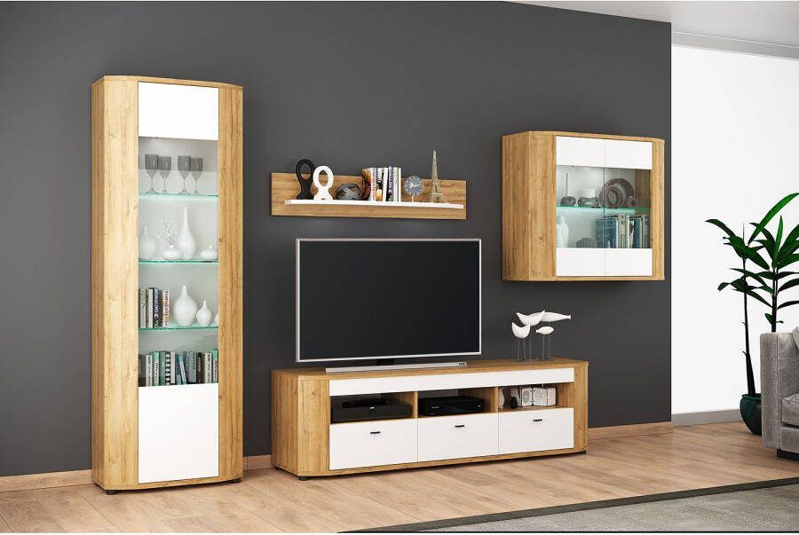 INOSIGN Wandmeubel Gent Hoogglans fronten (set 4-delig)