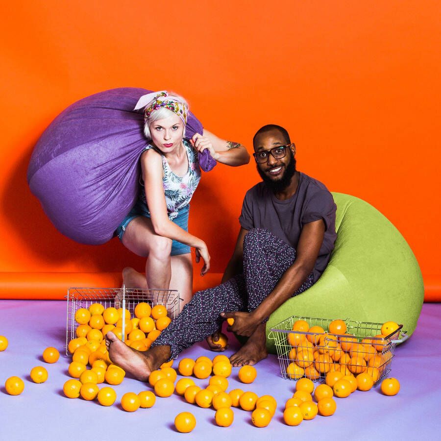 Sitting Point BeanBag Easy XL Groen