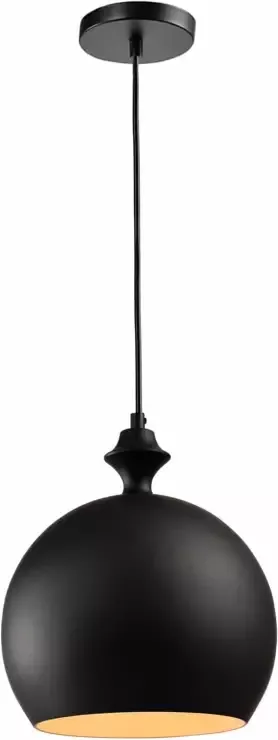 QUVIO Hanglamp modern Bolvormig metaal met knop Diameter 24 cm - Foto 1