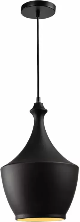 QUVIO Hanglamp modern Uniek design metaal met knop Diameter 25 cm - Foto 1