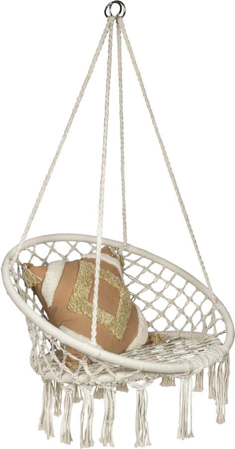 QUVIO Hangstoel voor buiten Bohemian Beige