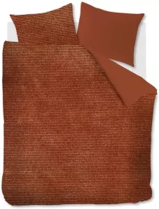 At Home by Beddinghouse dekbedovertrek Cosy corduroy terra 240x200 220 cm Leen Bakker