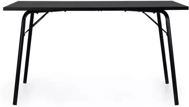 Bestway Tenzo eetkamertafel Daxx antraciet zwart 75x140x80 cm Leen Bakker