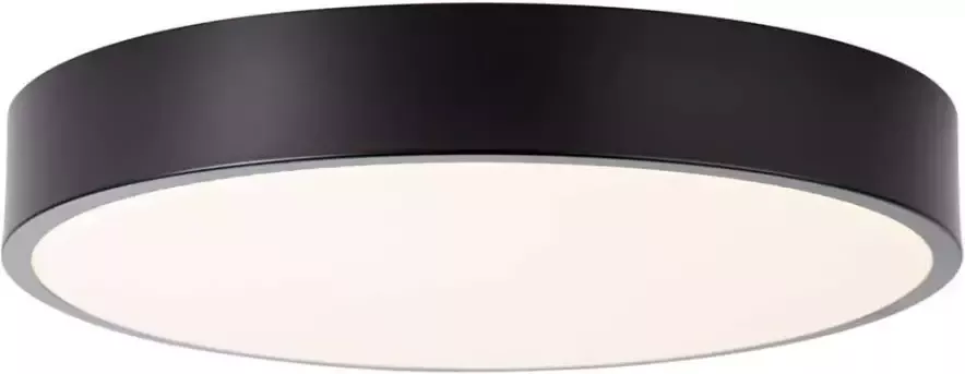 Brilliant plafondlamp Slimline LED zwart 33 cm Leen Bakker