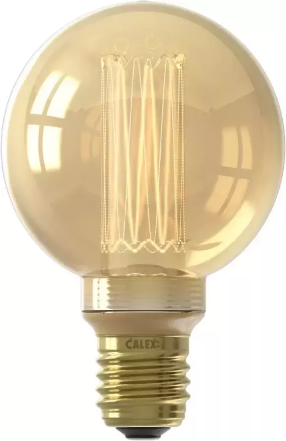 Calex LED-globelamp goudkleur E27 3 5W Leen Bakker - Foto 1